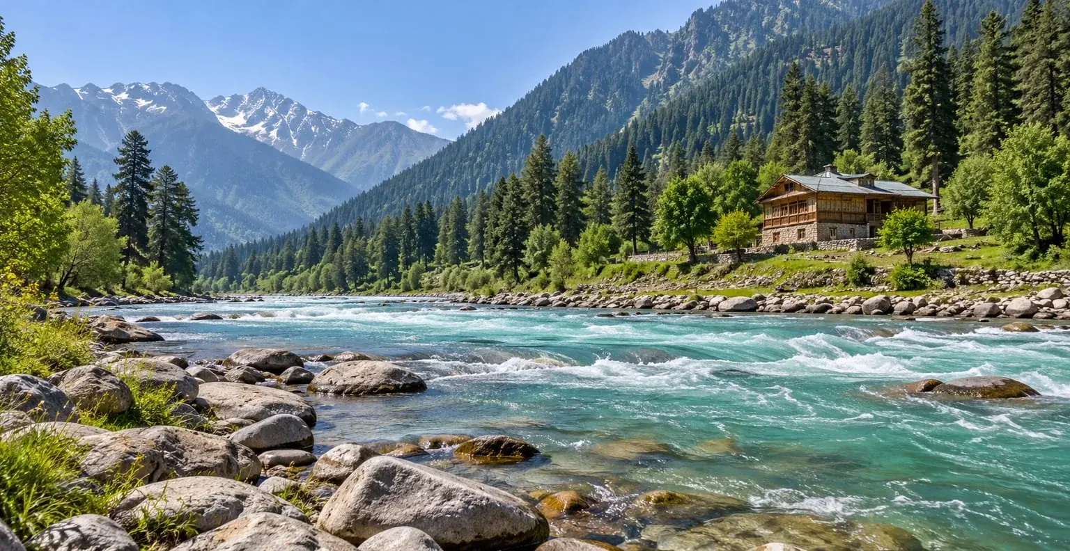 Best Hotels in Pahalgam — Riverside Resorts, Luxury Stays & Cottage Retreats