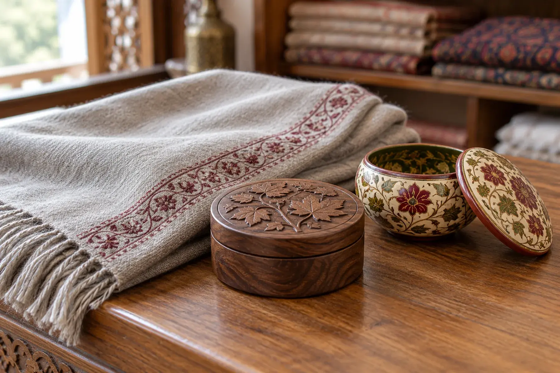 Kashmiri Handicrafts — The Ultimate Shopping Guide for Pashmina, Carpets & Papier-Mâché
