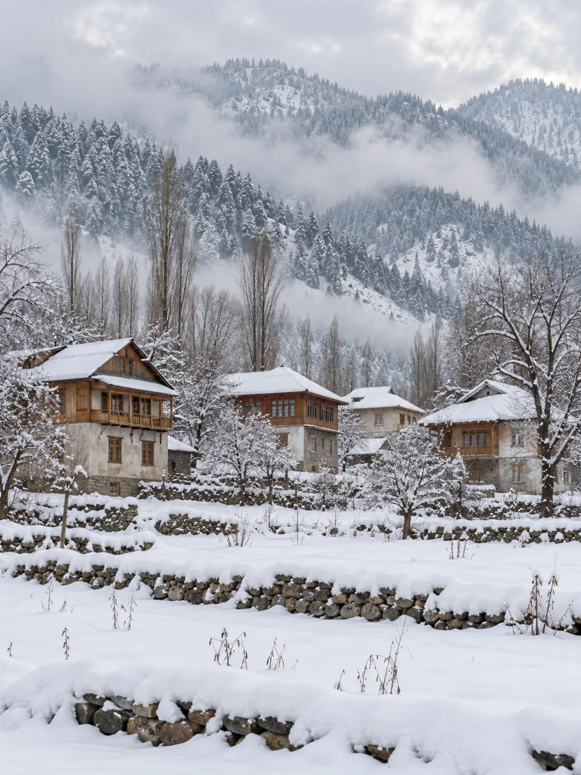 Kashmir in winter